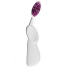 Щетка зубная мягкая для правшей бело-фиолетовая Flex Brush Radius