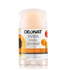 Природный дезодорант DeoNat (Кристалл twistup) с папайей 100 г