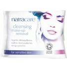 Салфетки влажные очищающие для снятия макияжа Natracare 20